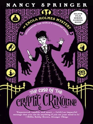 cover image of The Case of the Cryptic Crinoline